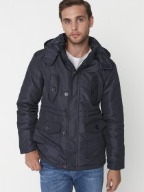 Демісезонна куртка Trendyol модель TMNAW22MO0120/Lacivert Фото