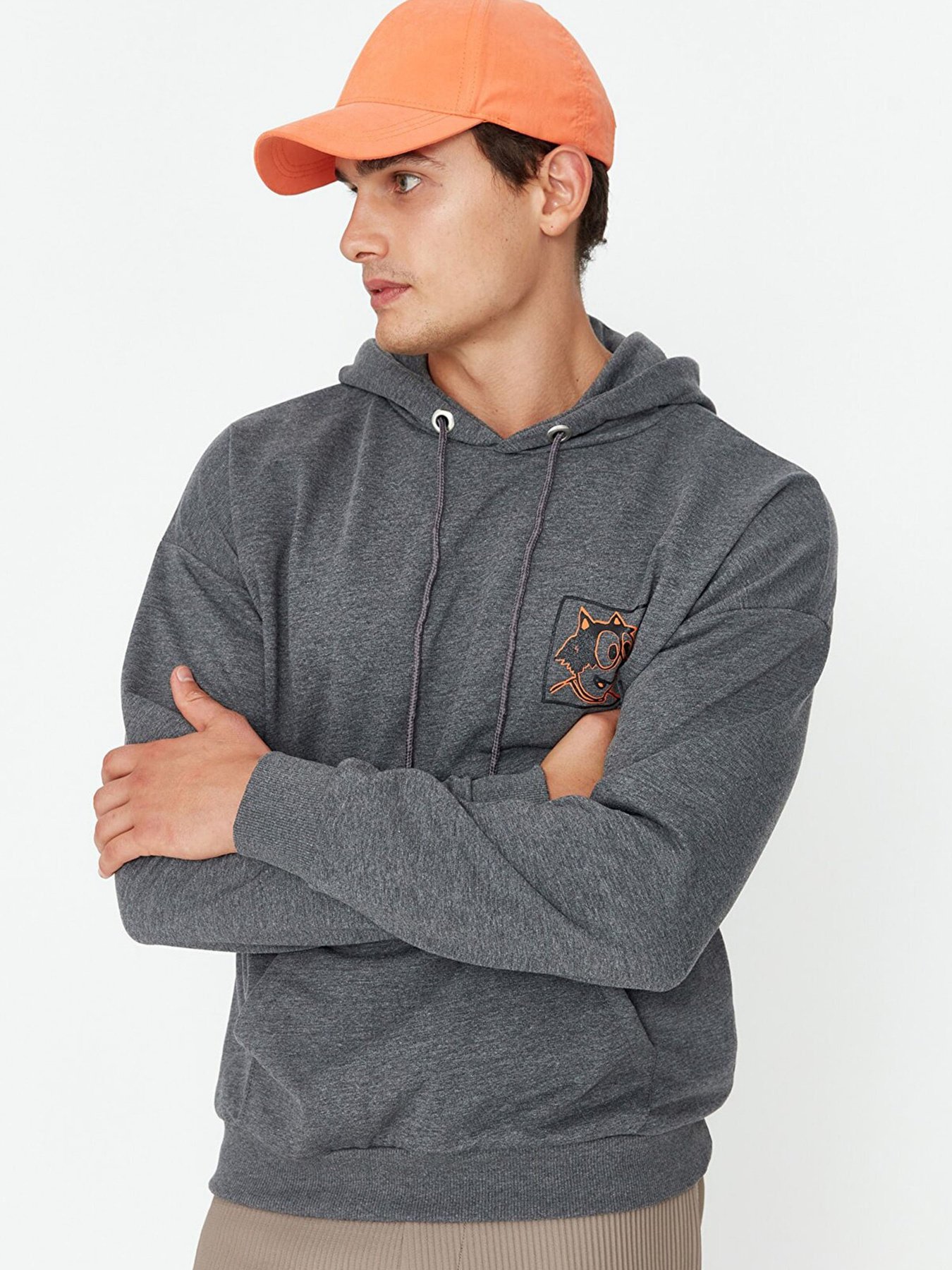 Худі Trendyol модель TMNAW22SW0149/Antrasit Фото