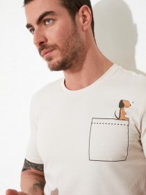 Пижама Trendyol модель THMSS21PT0324/Bej Фото