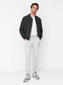 Брюки Trendyol модель TMNAW23EA00104/Gri Melanj Фото