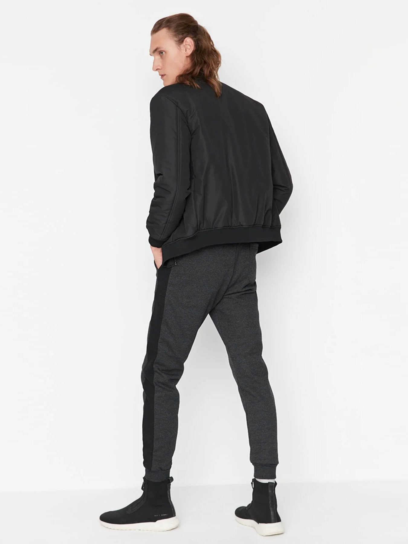 Брюки Trendyol модель TMNAW23EA00141/Antrasit Melanj Фото