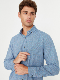Рубашка Trendyol модель TMNAW23GO00076/Mavi Фото