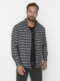 Рубашка Trendyol модель TMNAW23GO00174/Siyah Фото