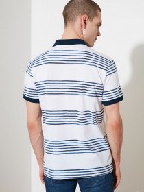 Поло Trendyol модель TMNSS21PO0099/Beyaz Фото