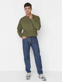 Прямі джинси Trendyol модель TMNAW23JE00039/Indigo Фото