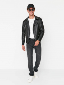 Прямі джинси Trendyol модель TMNAW23JE00085/Siyah Фото