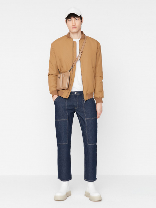 Прямые джинсы Trendyol модель TMNAW23JE00111/Lacivert Фото