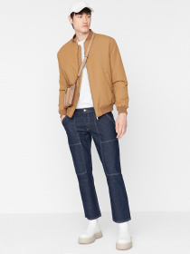 Прямые джинсы Trendyol модель TMNAW23JE00111/Lacivert Фото