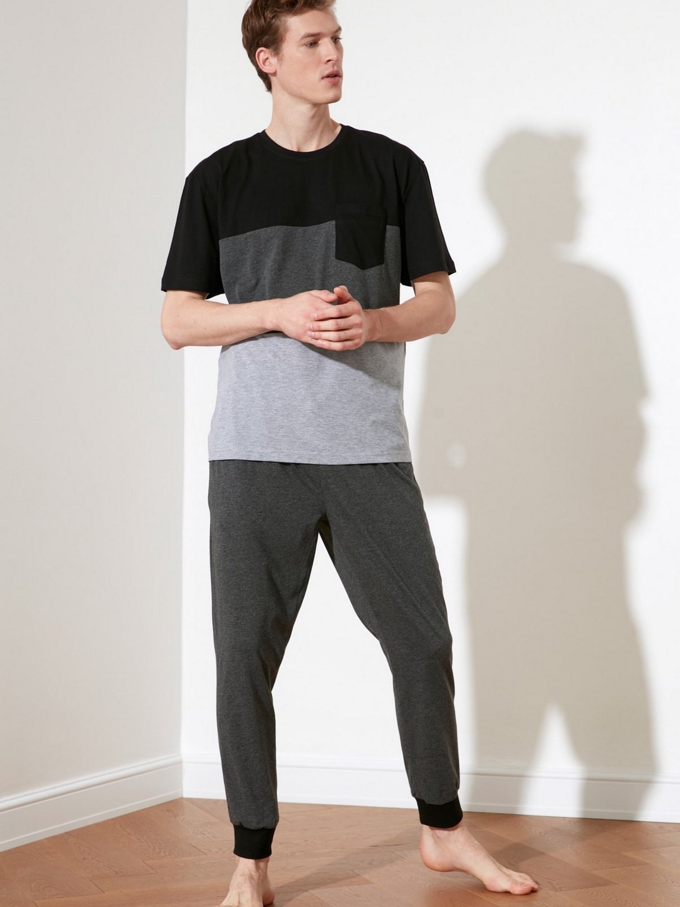 Піжама Trendyol модель THMSS21PT0309/Antrasit Фото