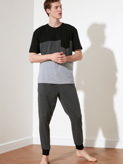 Пижама Trendyol модель THMSS21PT0309/Antrasit Фото