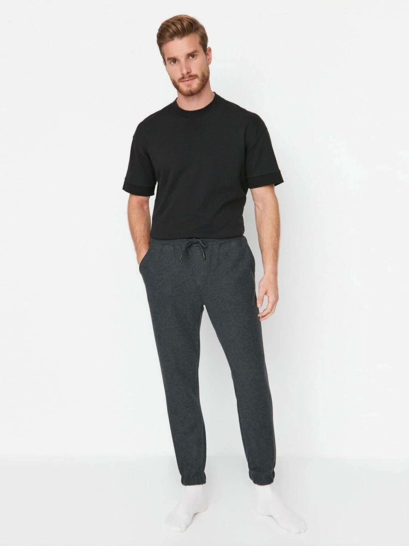 Низ пижамы Trendyol модель TMNAW23PJ00009/Antrasit Фото