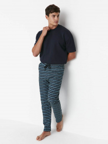 Низ піжами Trendyol модель TMNAW23PJ00012/Lacivert Фото