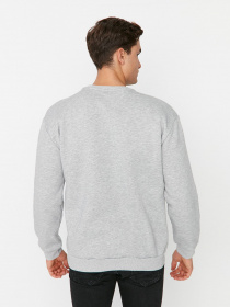 Свитшот Trendyol модель TMNAW23SW00479/Gri Фото