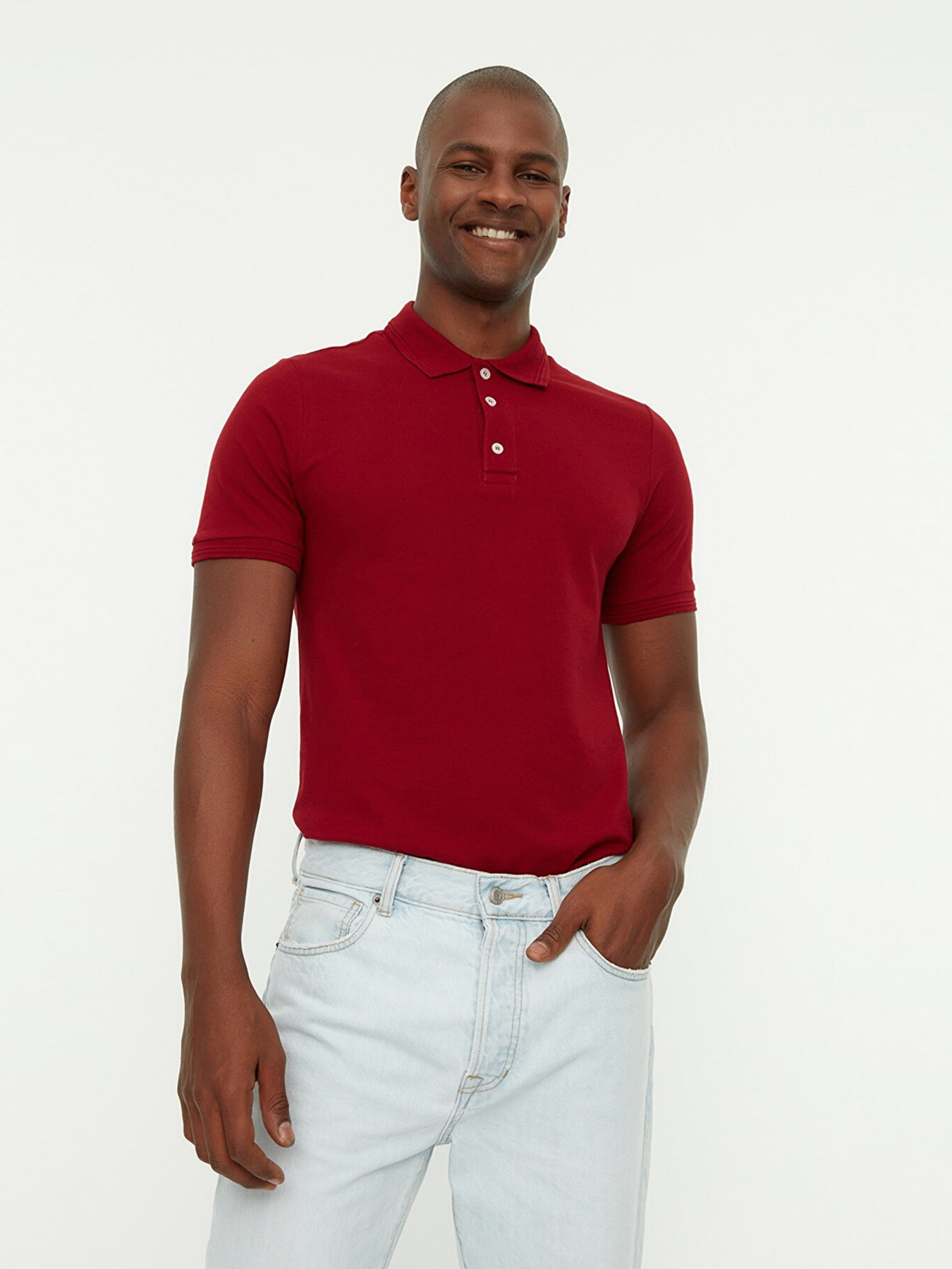 Поло Trendyol модель TMNSS20PO0009/Kirmizi Фото