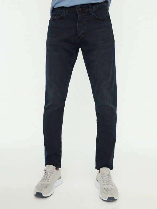 Зауженные джинсы Trendyol модель TMNSS21JE0069/Lacivert Фото