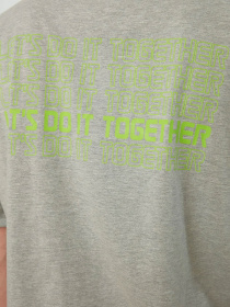 Футболка Trendyol модель TMNSS21TS1797/Gri Фото