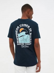 Футболка Trendyol модель TMNSS21TS3268/Lacivert Фото