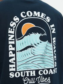 Футболка Trendyol модель TMNSS21TS3268/Lacivert Фото