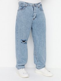 Широкие джинсы Trendyol модель TMNSS22JE0230/Acik Mavi Фото