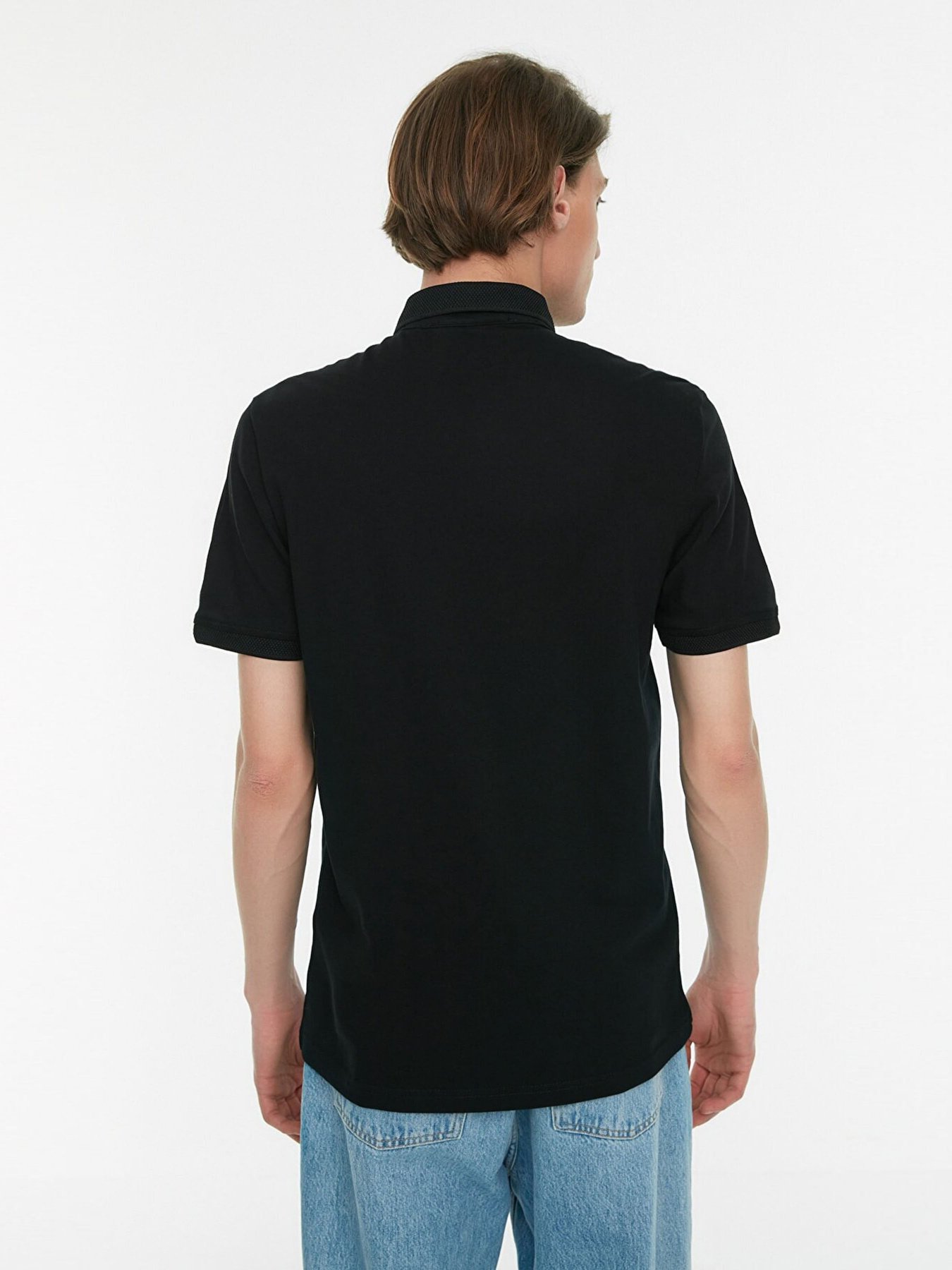 Поло Trendyol модель TMNSS22PO0019/Siyah Фото