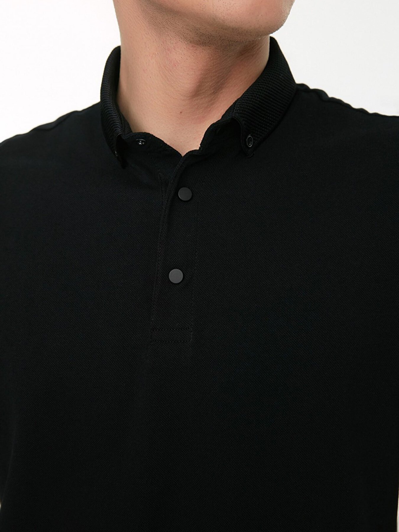 Поло Trendyol модель TMNSS22PO0019/Siyah Фото