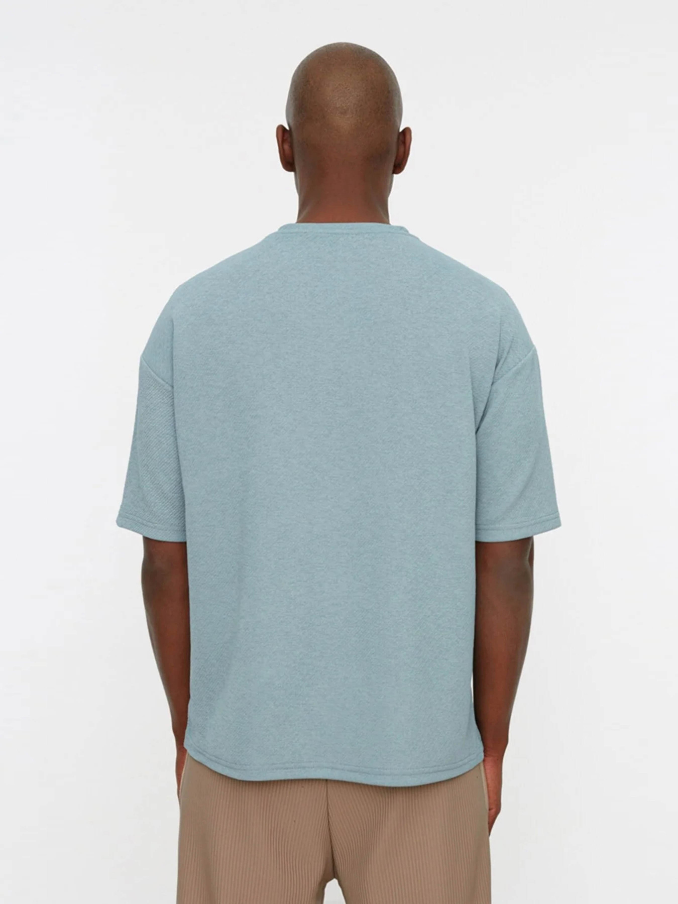 Футболка Trendyol модель TMNSS22TS0205/Indigo Фото