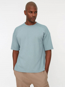 Футболка Trendyol модель TMNSS22TS0205/Indigo Фото