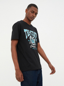Футболка Trendyol модель TMNSS22TS1595/Siyah Фото
