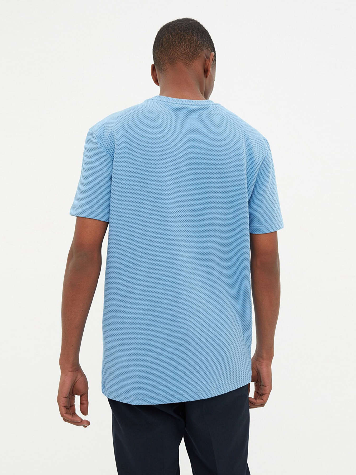 Футболка Trendyol модель TMNSS22TS2258/Mavi Фото