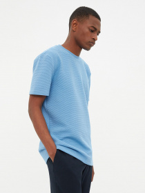 Футболка Trendyol модель TMNSS22TS2258/Mavi Фото