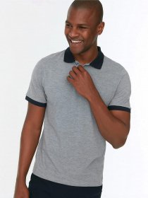 Поло Trendyol модель TMNSS20PO0141/Gri Фото