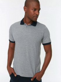 Поло Trendyol модель TMNSS20PO0141/Gri Фото