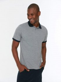 Поло Trendyol модель TMNSS20PO0141/Gri Фото