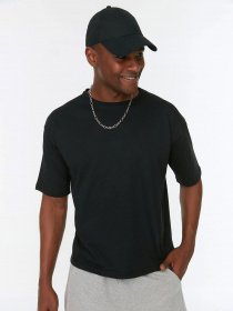 Футболка Trendyol модель TMNSS22TS1549/Siyah Фото