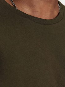 Футболка Trendyol модель TMNSS23TS00136/Haki Футболка Trendyol модель TMNSS23TS00136/Haki Фото