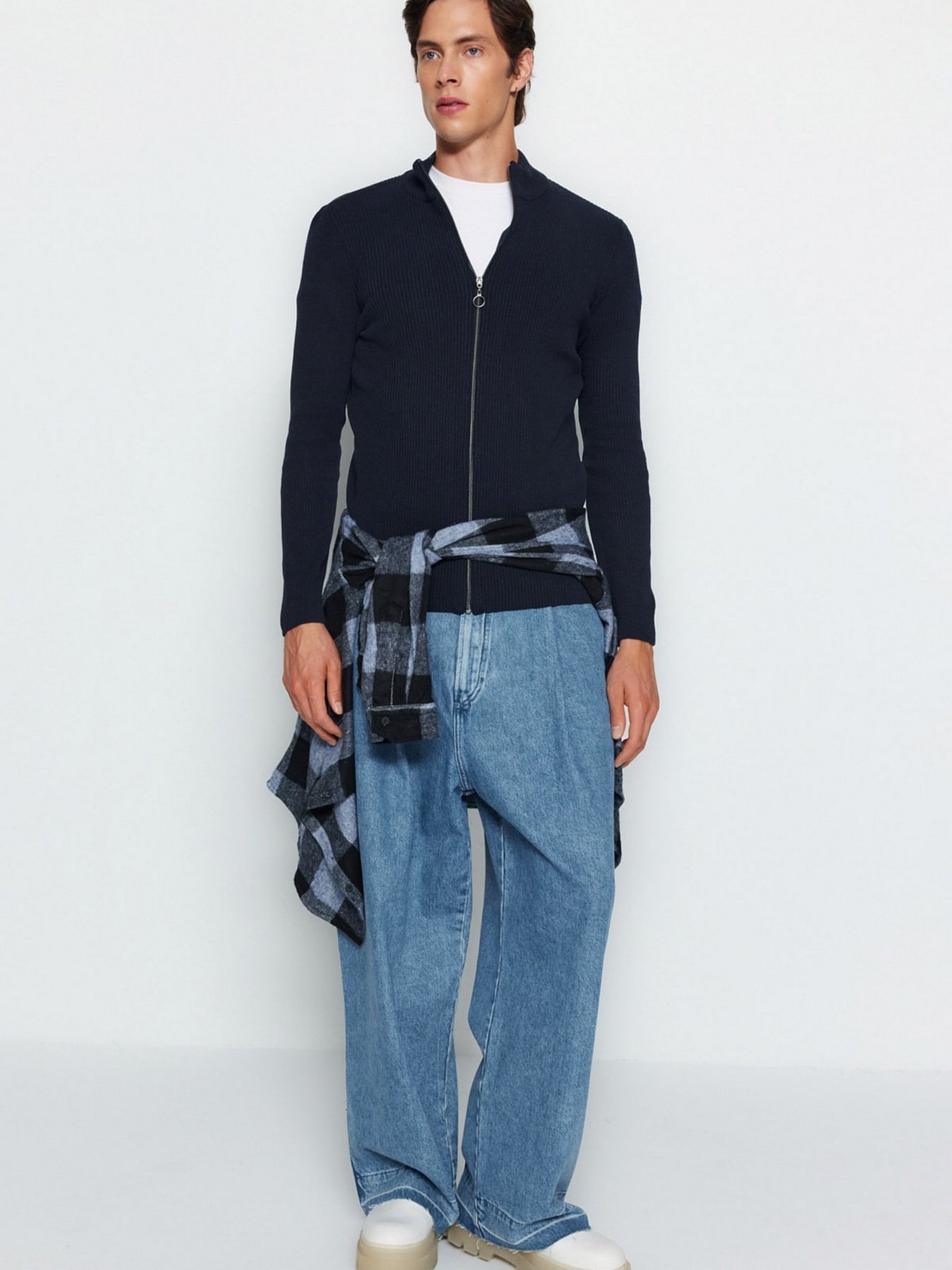 Кофта Trendyol модель TMNAW20HI0201/Lacivert Фото