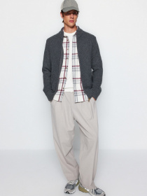 Кофта Trendyol модель TMNAW22HI0148/Koyu Gri Кофта Trendyol модель TMNAW22HI0148/Koyu Gri Фото