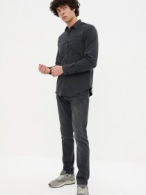 Прямые джинсы Trendyol модель TMNAW22JE0527/Siyah Фото