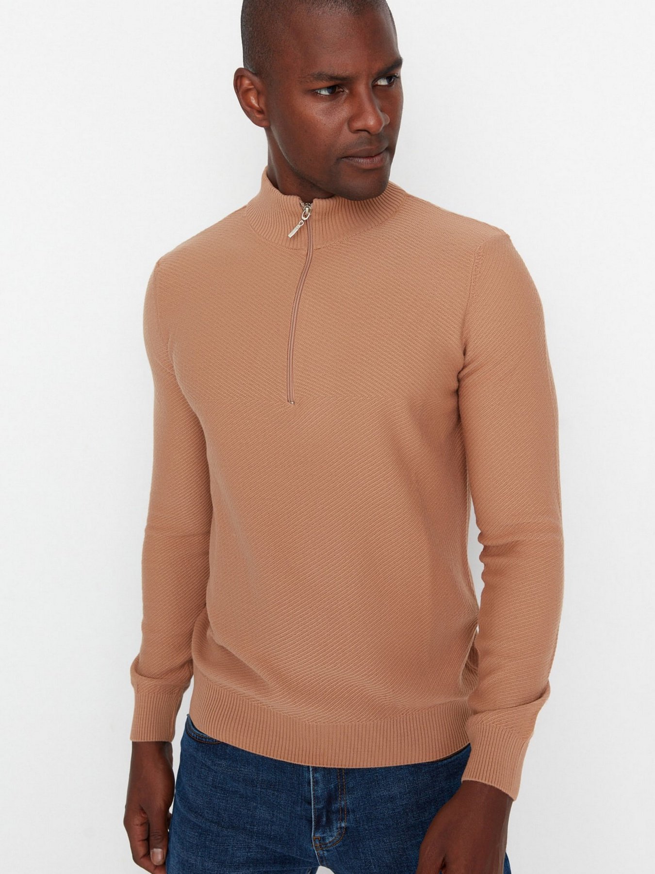 Кофта Trendyol модель TMNAW22KZ0667/Vizon Фото