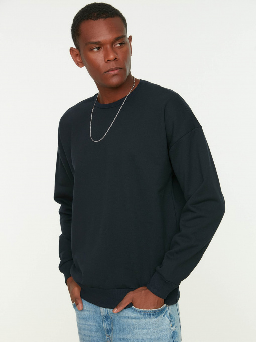 Свитшот Trendyol модель TMNAW22SW0796/Lacivert Фото