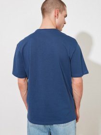 Футболка Trendyol модель TMNSS20TS1103/Indigo Фото