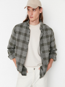 Сорочка Trendyol модель TMNAW23GO00173/Haki Фото