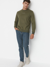 Прямі джинси Trendyol модель TMNAW23JE00043/Lacivert Фото