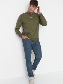 Прямі джинси Trendyol модель TMNAW23JE00043/Lacivert Фото