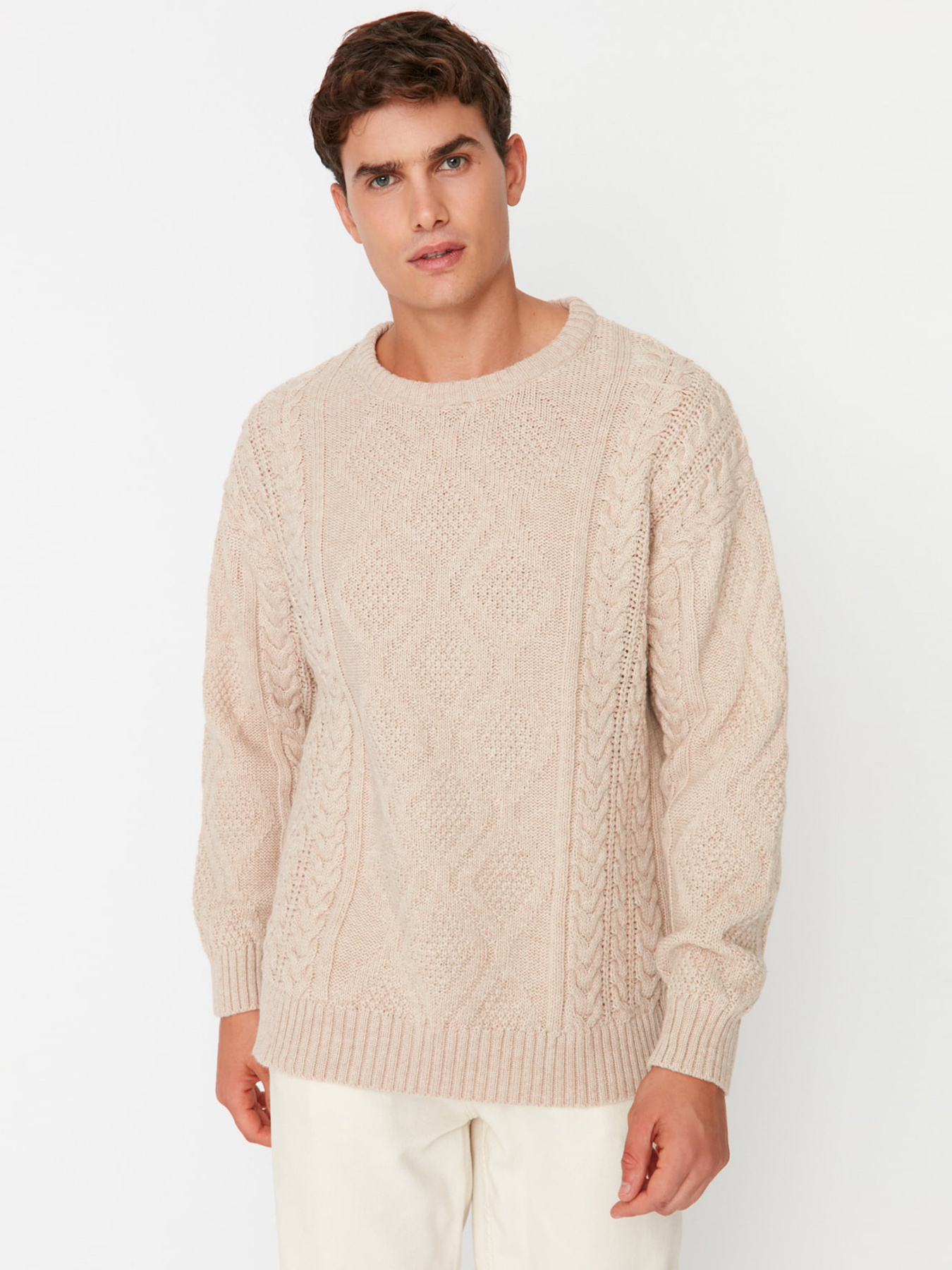 Джемпер Trendyol модель TMNAW23KZ00280/Tas Фото