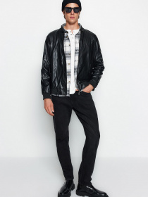 Бомбер Trendyol модель TMNAW24MO00010/Siyah Фото