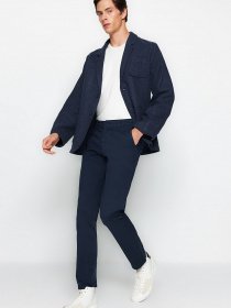 Чиносы Trendyol модель TMNAW24PL00000/Lacivert Фото