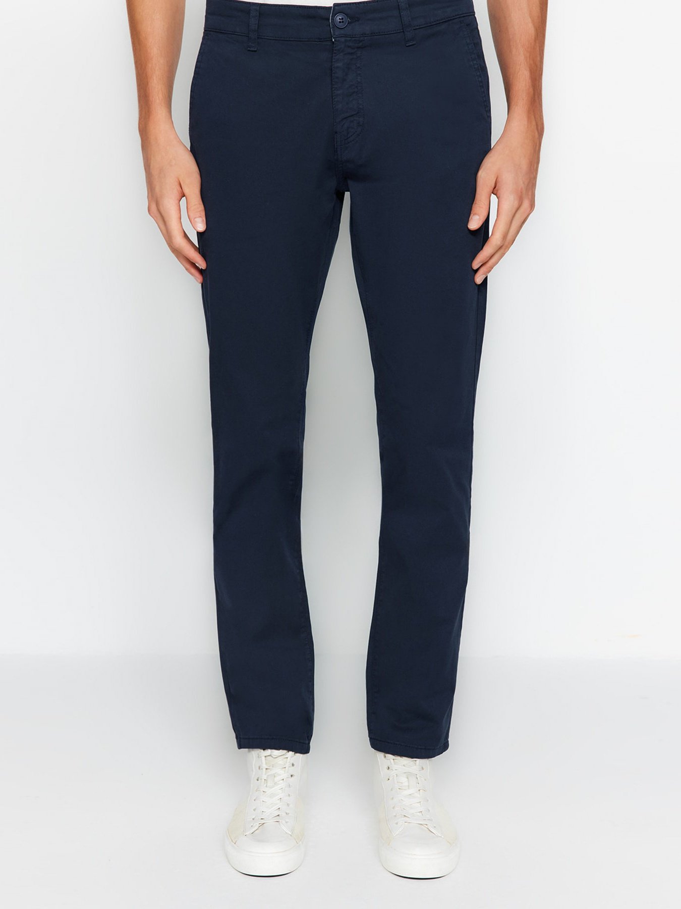 Чіноси Trendyol модель TMNAW24PL00000/Lacivert Фото