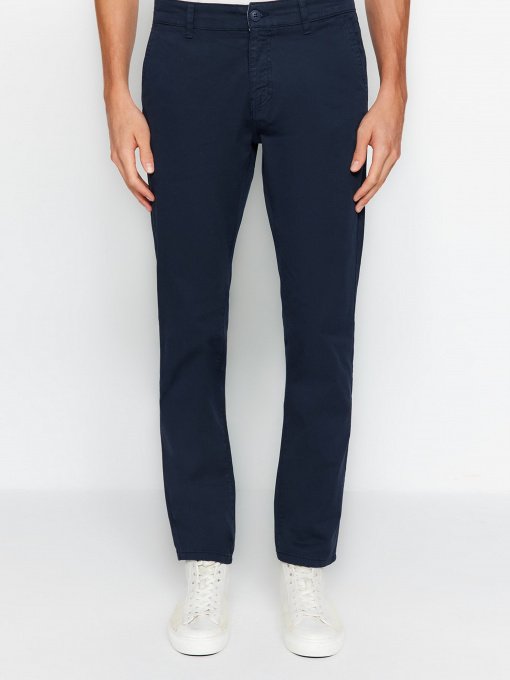 Чиносы Trendyol модель TMNAW24PL00000/Lacivert Фото