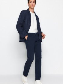 Чіноси Trendyol модель TMNAW24PL00000/Lacivert Фото